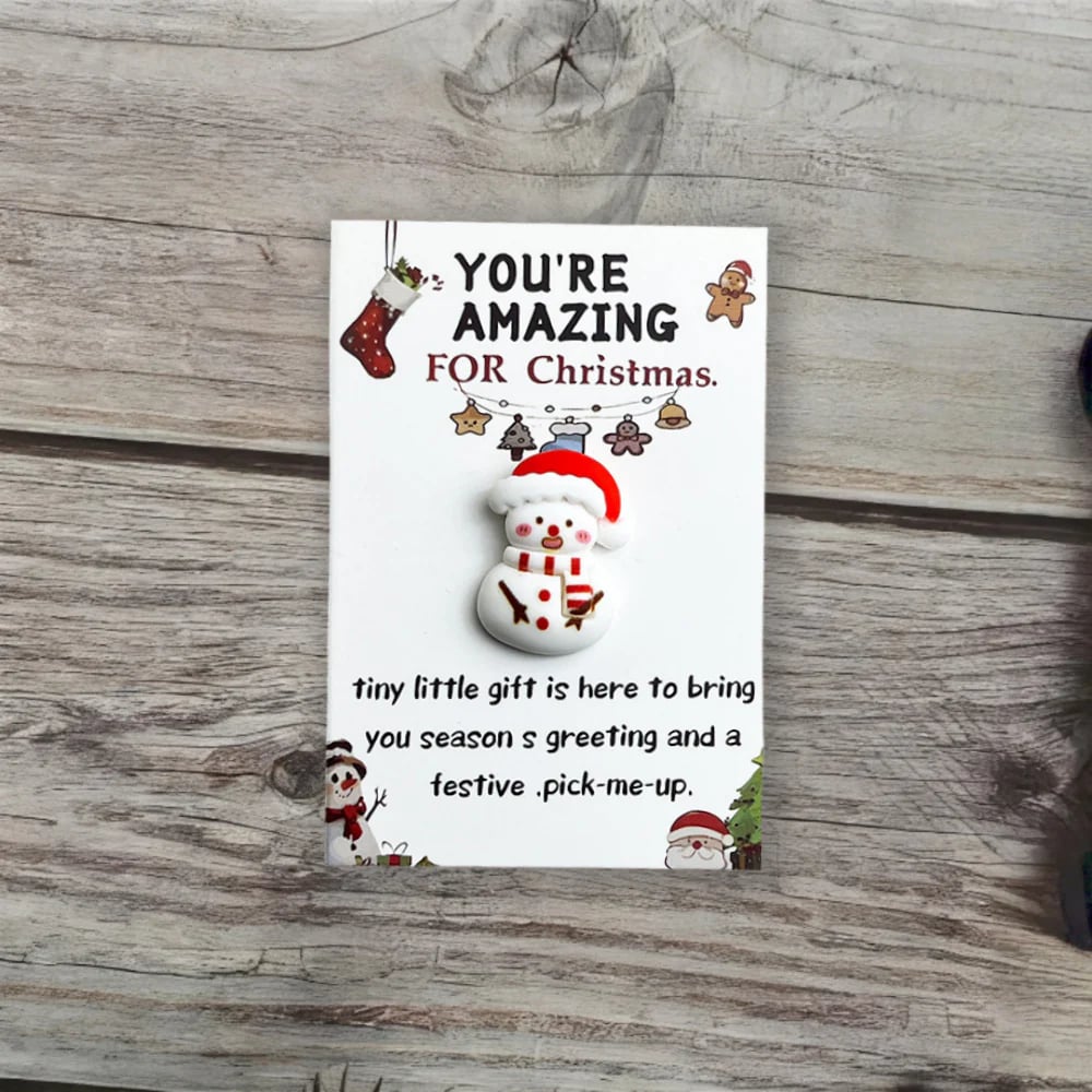 🎄Tidlig julesalg 49% OFF🔥🎁10PCS Little Pocket Christmas Hug
