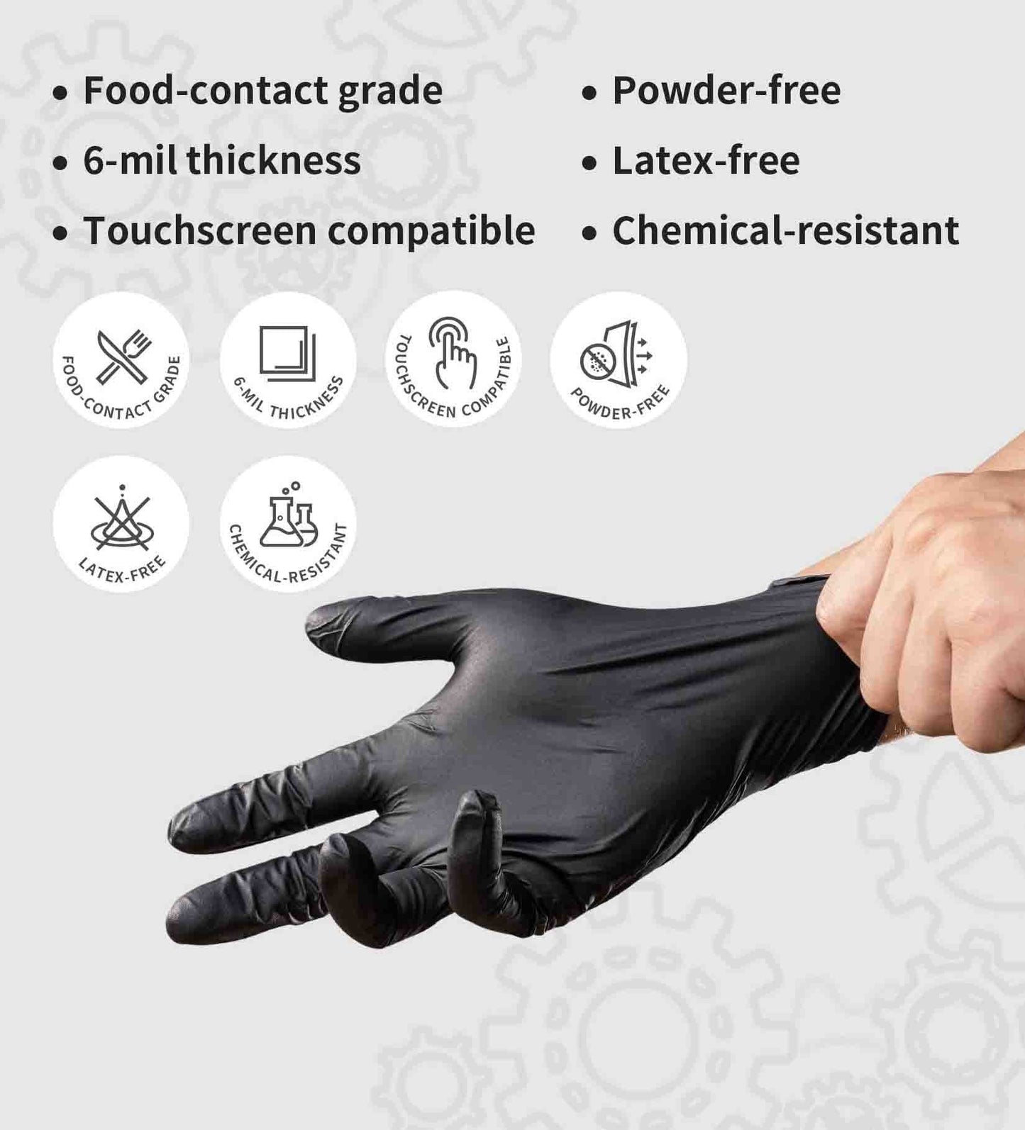 🎯 Nitrile Power Combat-hansker – usynlige skjold for hverdagens helter! 🛡️✨
