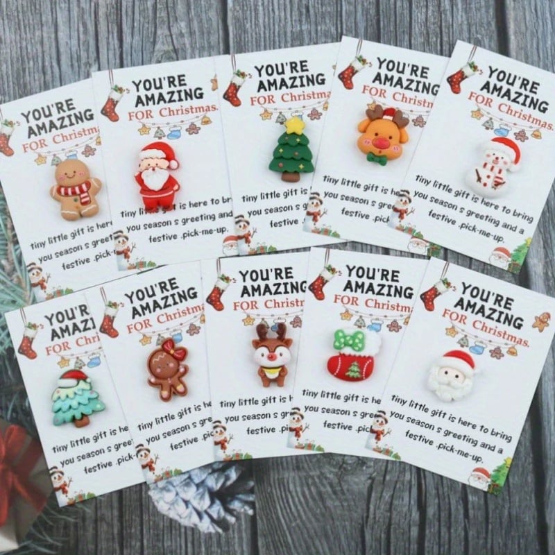 🎄Tidlig julesalg 49% OFF🔥🎁10PCS Little Pocket Christmas Hug