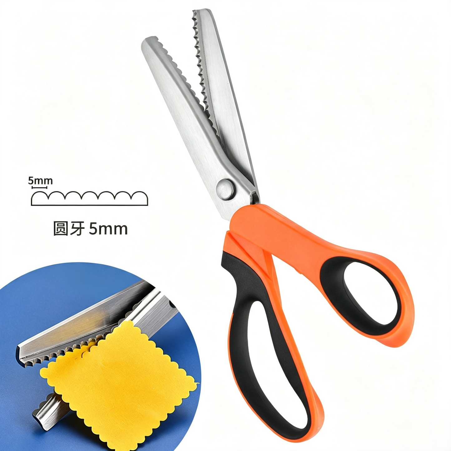 ✂️🧵Multifunksjonell taksaks Taggete saks