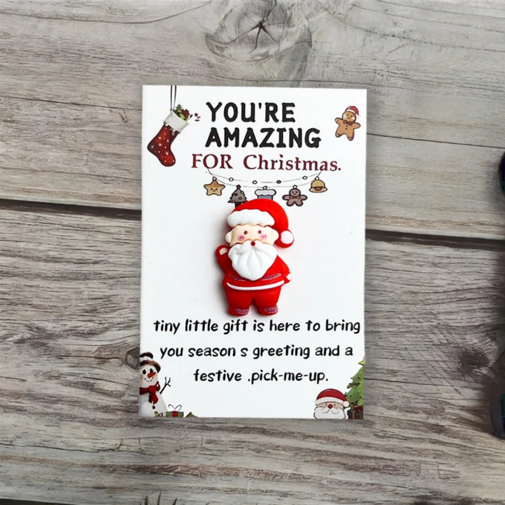 🎄Tidlig julesalg 49% OFF🔥🎁10PCS Little Pocket Christmas Hug