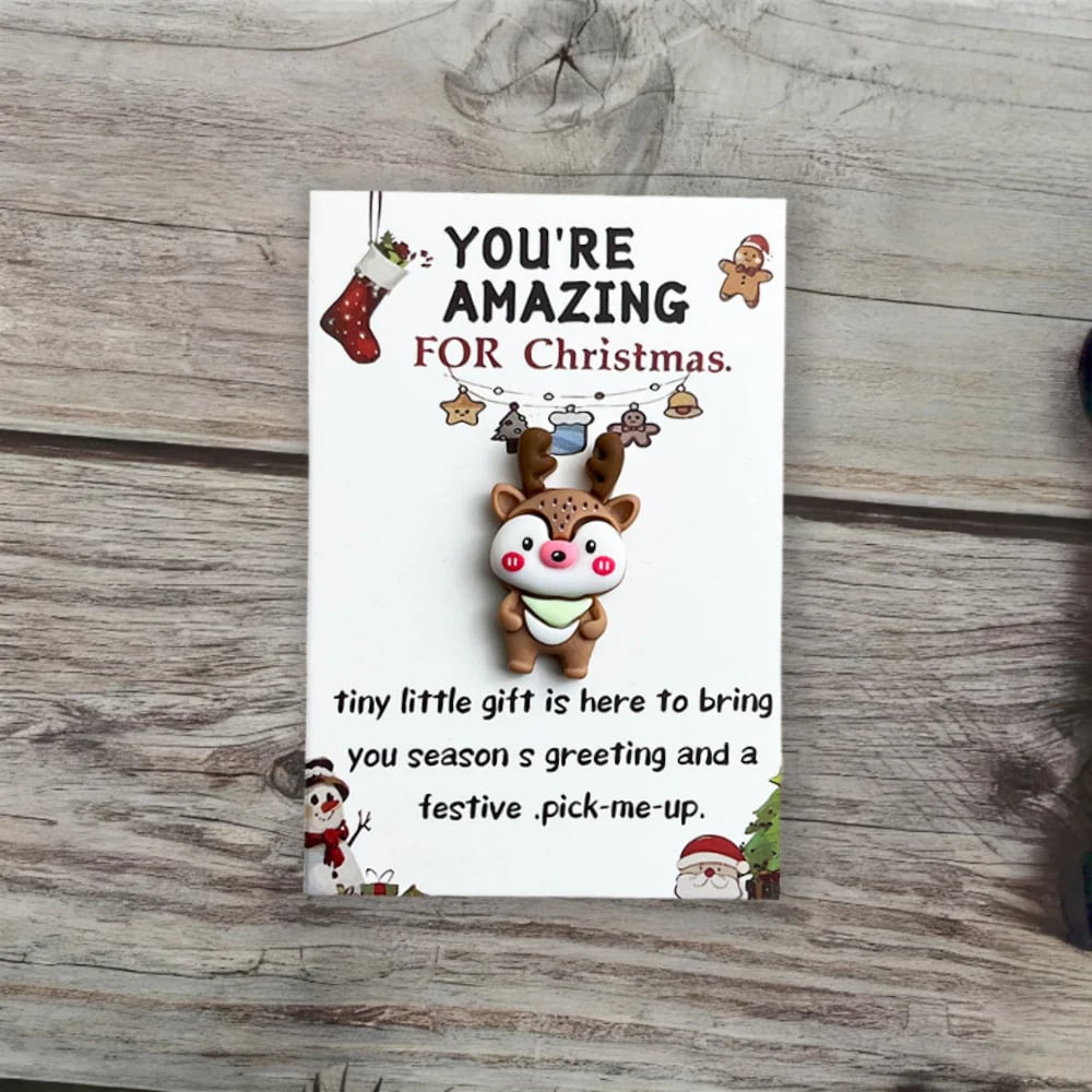 🎄Tidlig julesalg 49% OFF🔥🎁10PCS Little Pocket Christmas Hug