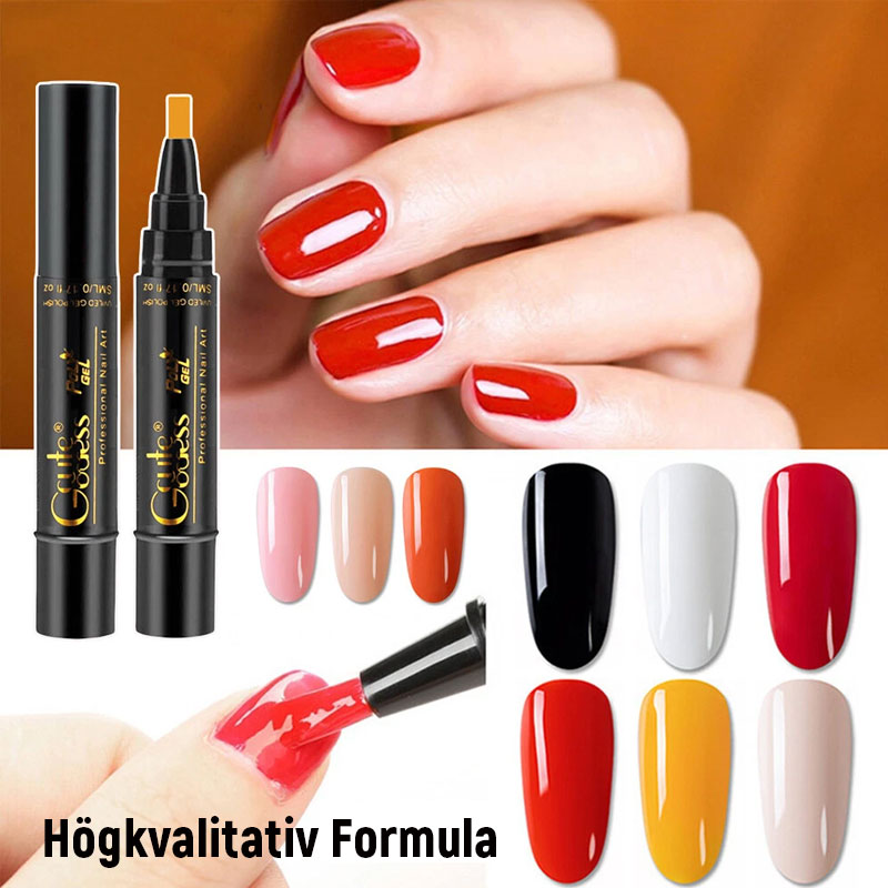 Enstegslim Tre-i-ett Nagellackpenna