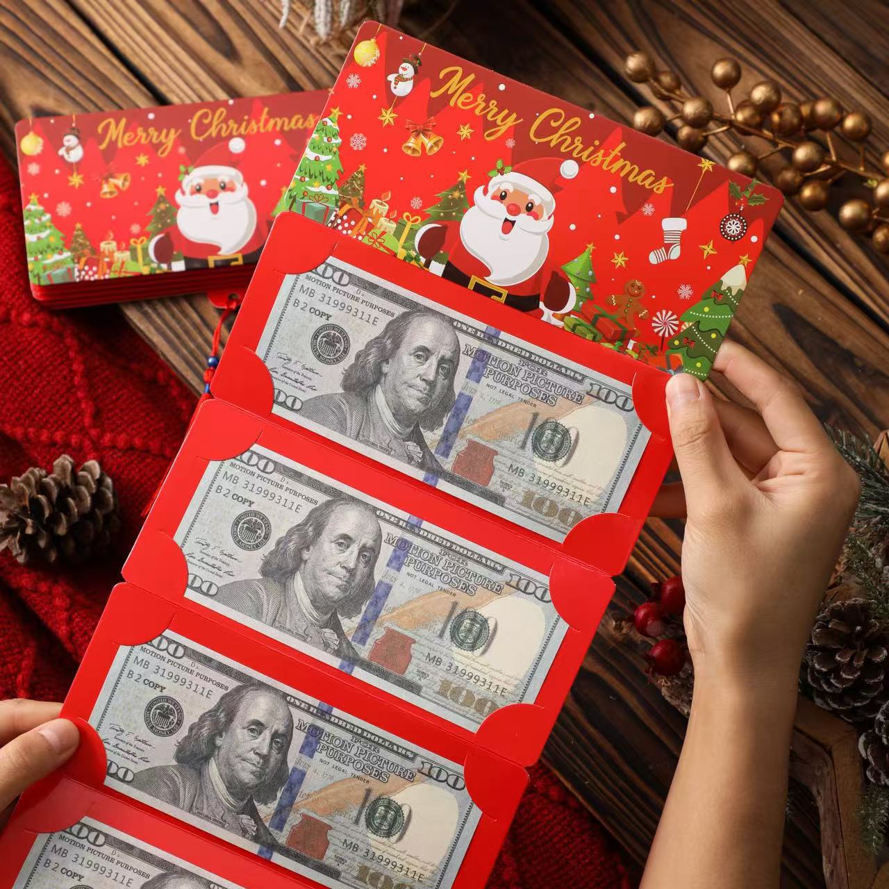 🎅Julesalg – 49 % rabatt🎁 Kreativ, sammenleggbar julekonvolutt du kan lage selv🔥