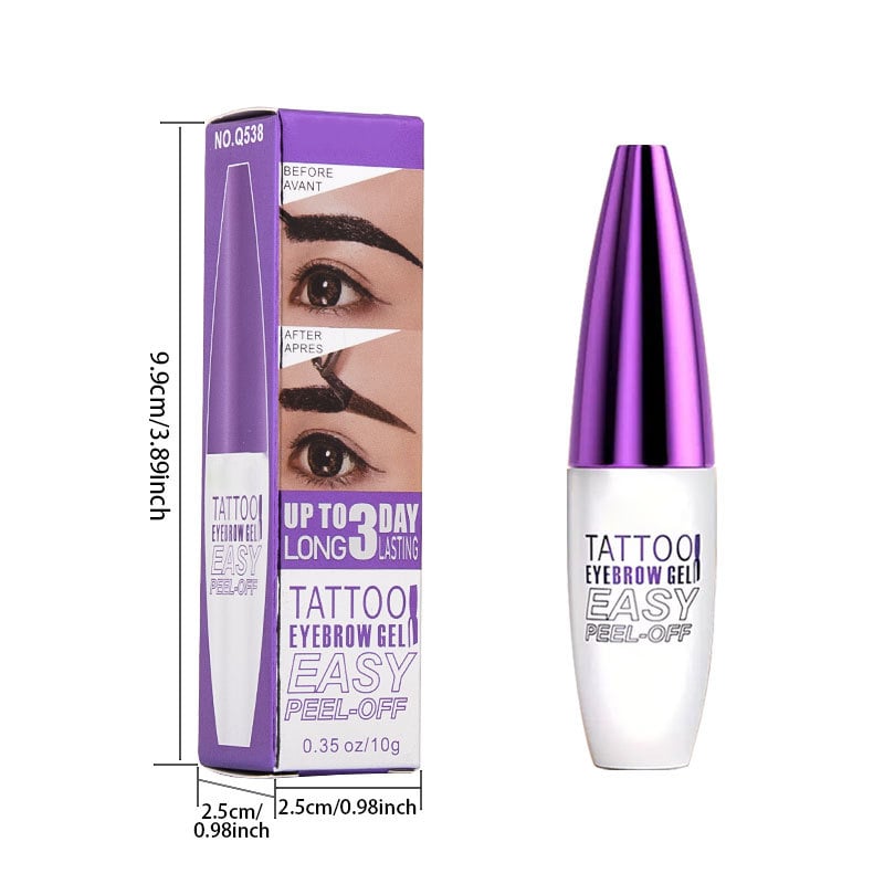 💖Siste dag 60% rabatt🔥Semi-permanent tatovering øyenbryngel