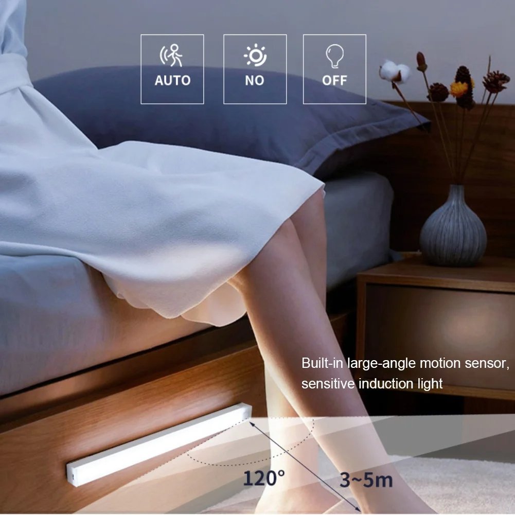 🔥Tilbydd - Smart sensor LED-nattlys, ingen boring nødvendig
