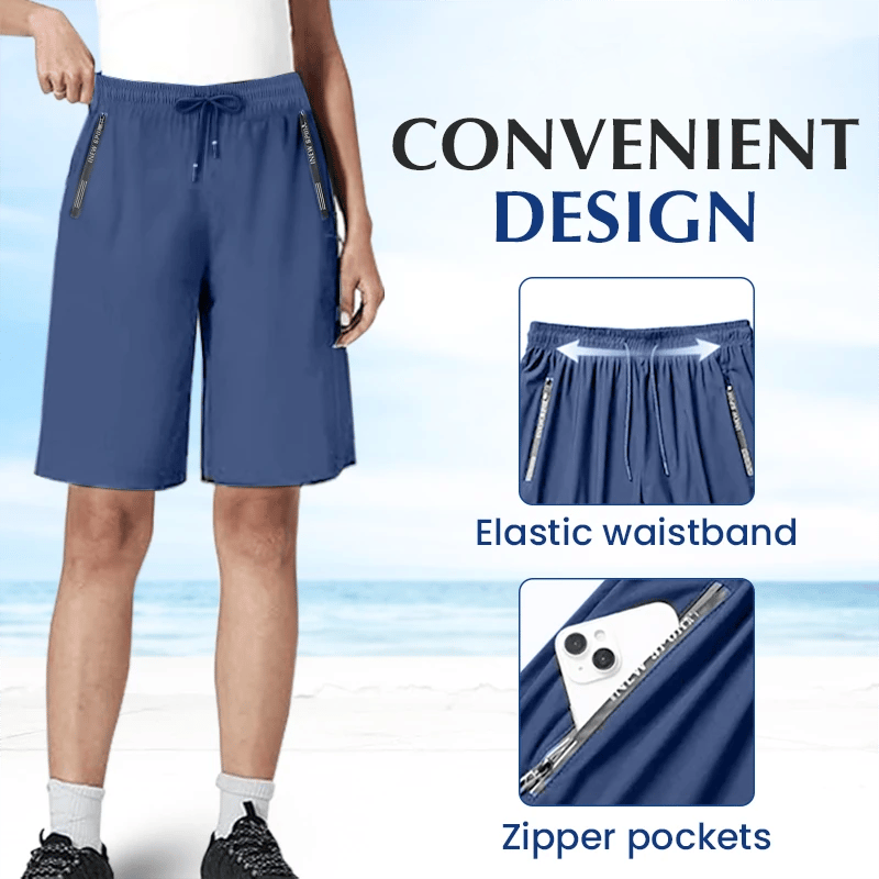 š„Sista dagen 49% rabattš„Ice Silk Quick Drying Stretch Shorts