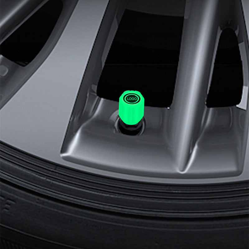 🚗Bildekk opplyst ventilhette (8 stykker)