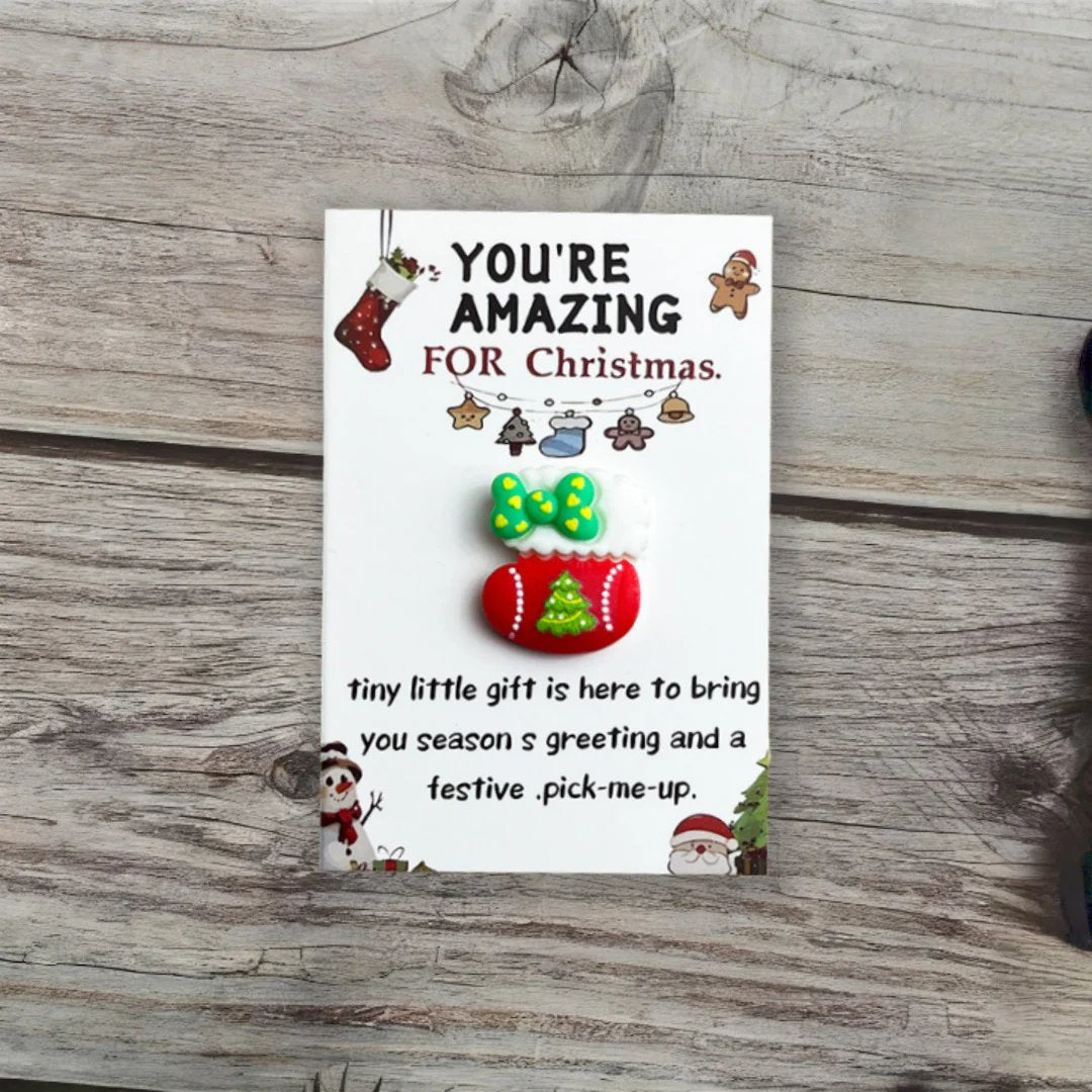 🎄Tidlig julesalg 49% OFF🔥🎁10PCS Little Pocket Christmas Hug