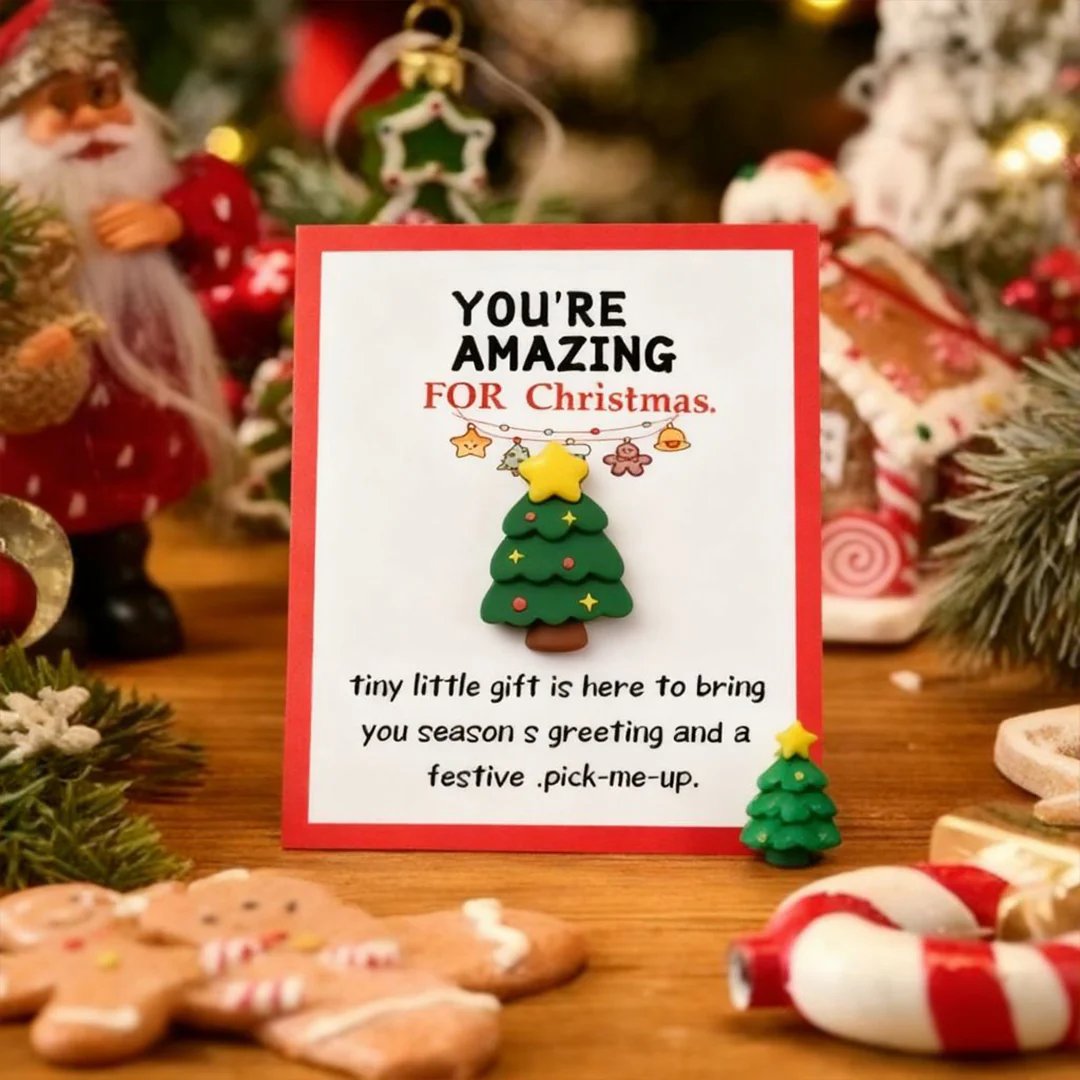 🎄Tidlig julesalg 49% OFF🔥🎁10PCS Little Pocket Christmas Hug