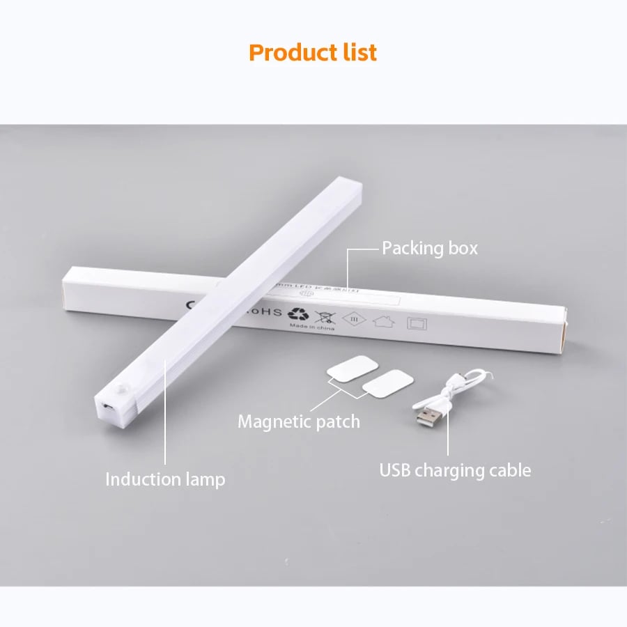 🔥Tilbydd - Smart sensor LED-nattlys, ingen boring nødvendig
