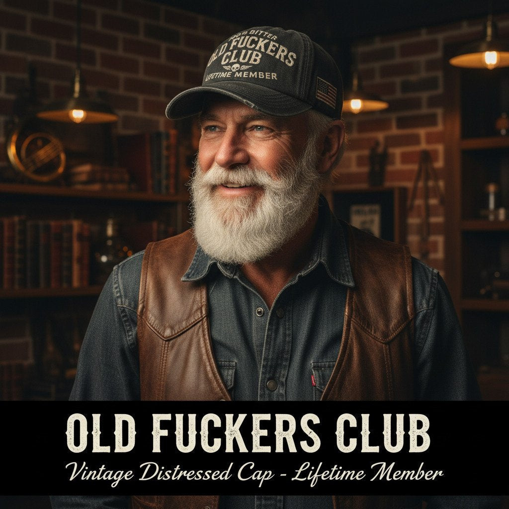 ☠️ Old Fuckers Club & Wild Freedom 🪓 | 2026 begrenset opplag av vintage-armbån