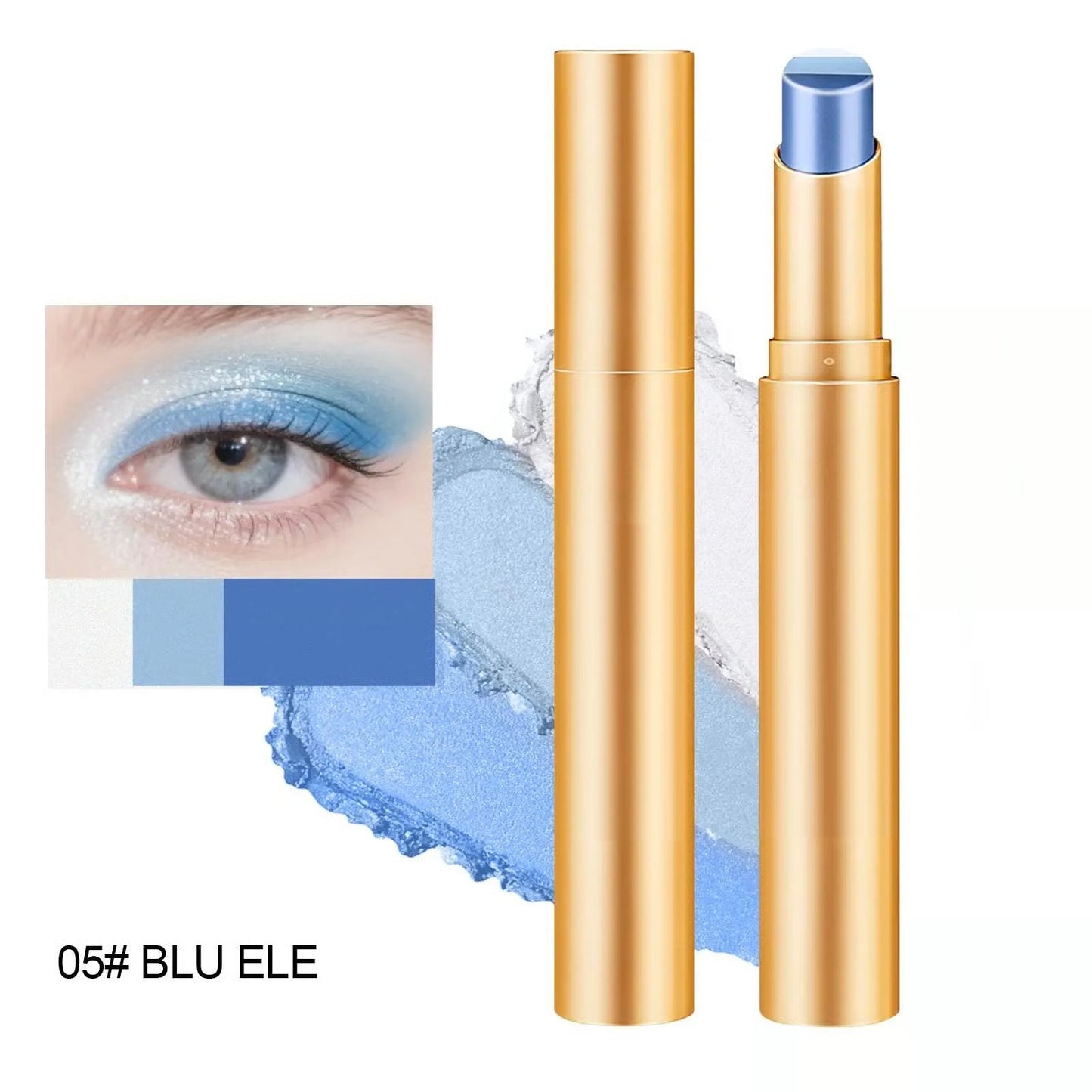 ✨3 øyenskyggestift med skyggekrem | Glatt og blendbar