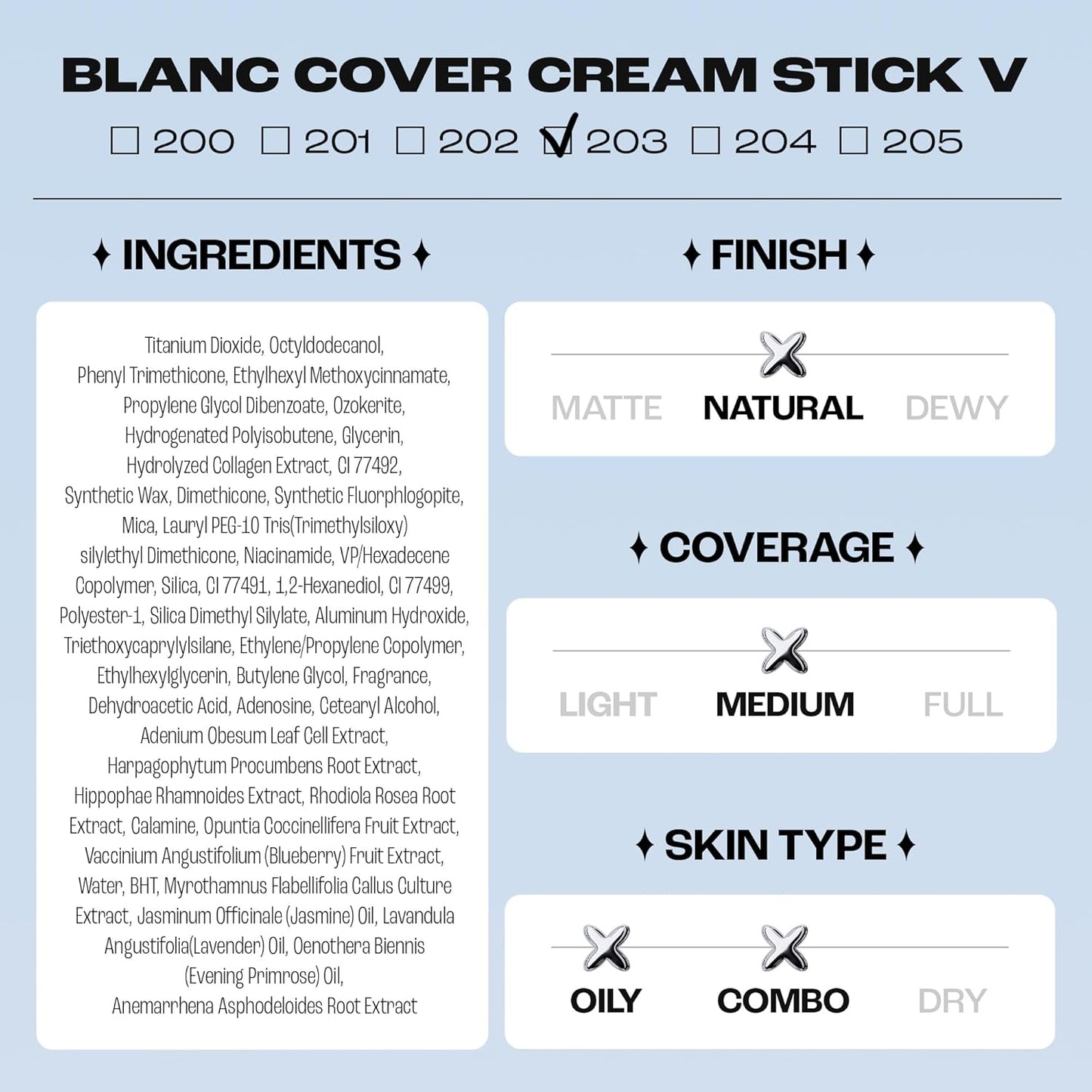 🎁🎉Møt Blanc Cover Stick V - ditt alt-i-ett skjønnhetsprodukt!