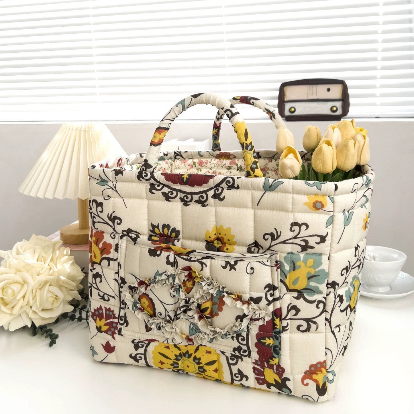 💥Bare Kr279 Siste dagskampanje!🎁💥-Boho Fabric Storage Basket