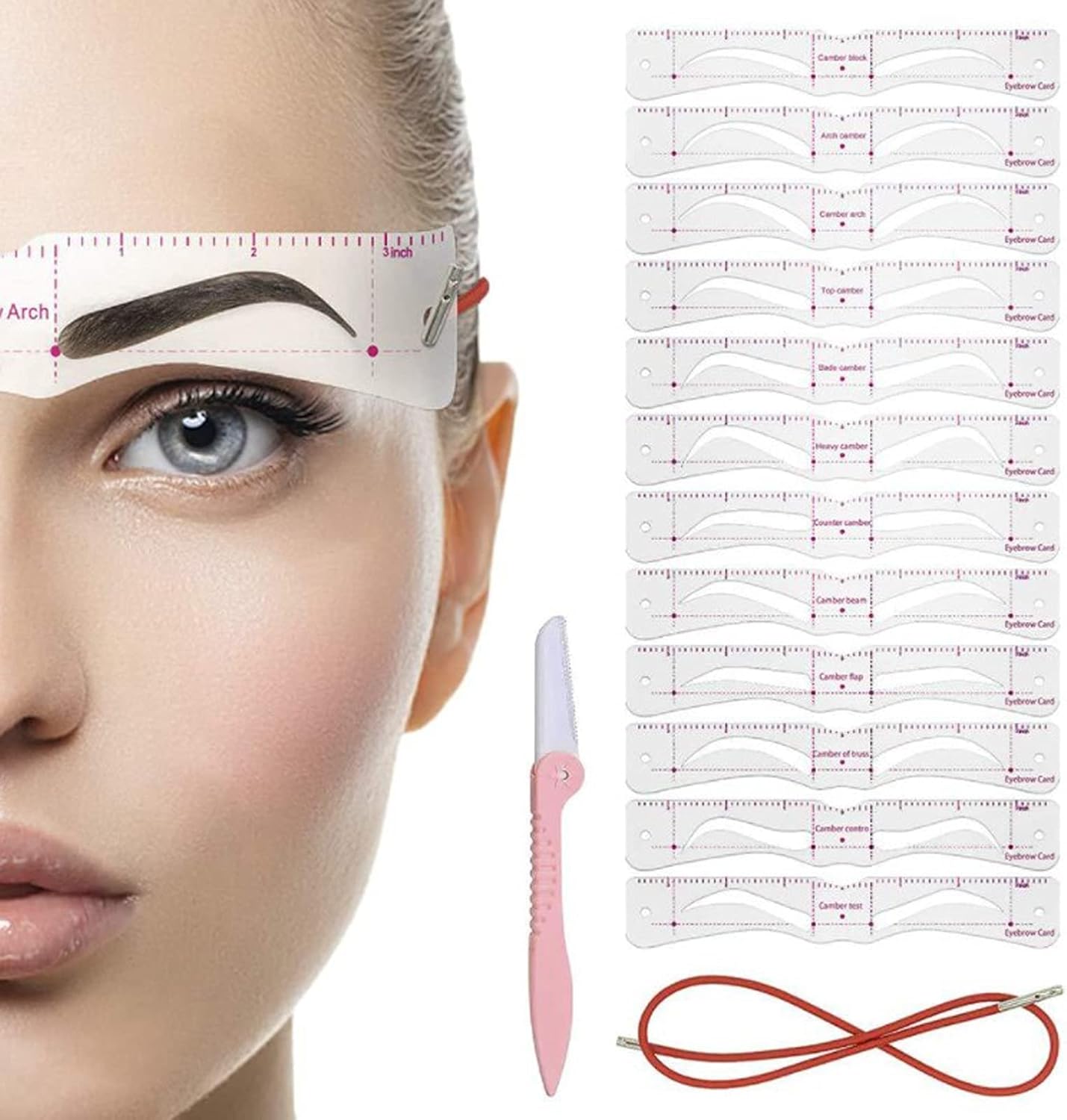 🔥2025 Nyeste🔥Brow Magic Pro - 3-sekunders sett med perfekte bryn (12 deler)