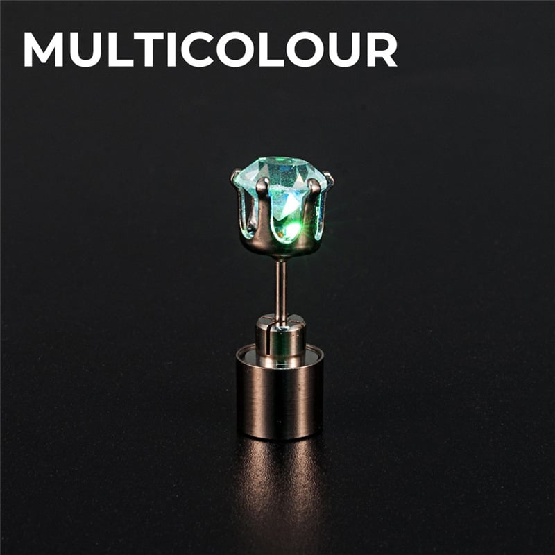 🌟✨ LED-lysende øredobber – Glødende diamanttiara-øreringer til fester og festivaler! ✨👑
