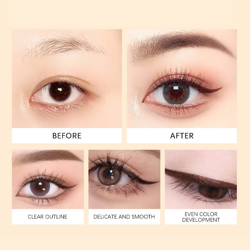 🔥Kjøp 1 få 1 gratis🔥Vanntett og langvarig eyelinerblyant i gelformel