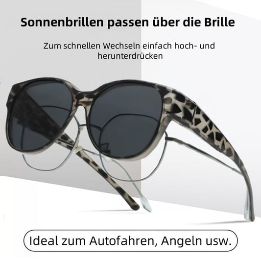 🔥Siste dagssalg 49% OFF😎Solbriller med UV400-beskyttelse, egnet for overbriller
