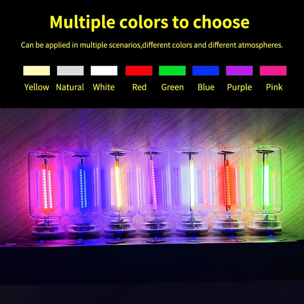 💡✨ Dimmbar USB-nattlampe – berøringskontroll og bærbar belysning for hjemmet og reiser! ✨🌙