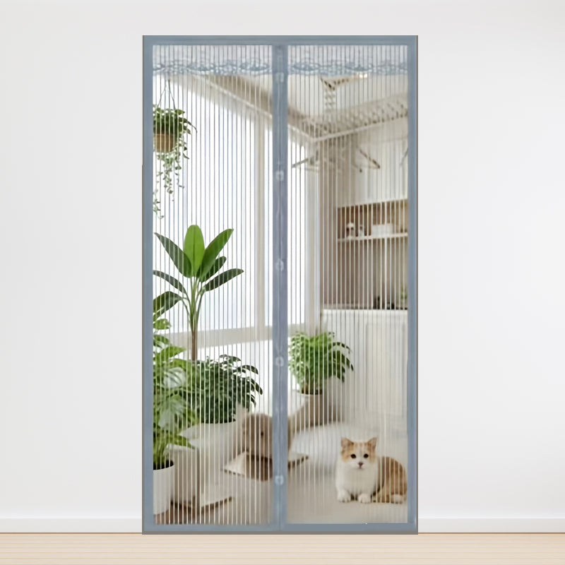 🦟 Hold skadedyr unna – installeres på 2 minutter! Dørgardin av magnetisk nett! 🚪✨