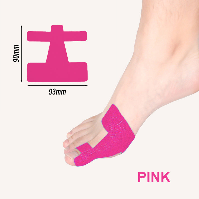 Forhåndskuttet kinesiologitape for hallux valgu