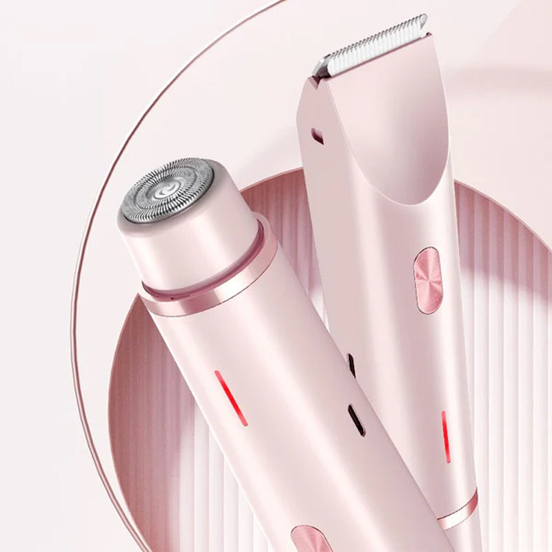 Ipx7 vanntett barbermaskin med to barberhoder for kvinner/IPX7 vanntett barbermaskin med to barberhoder for kvinner