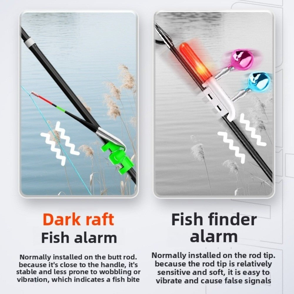 🎣Automatisk nappindikator for flytefiske / nappindikator for land- og spinnfiske