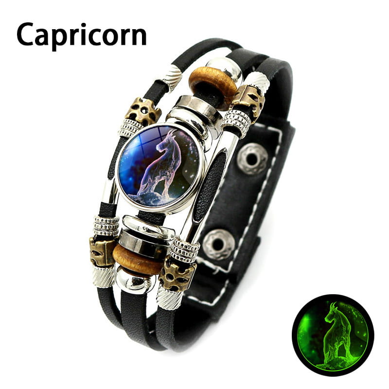 🌌 Armband med astrologiskt tecken som lyser upp i mörkret🌌