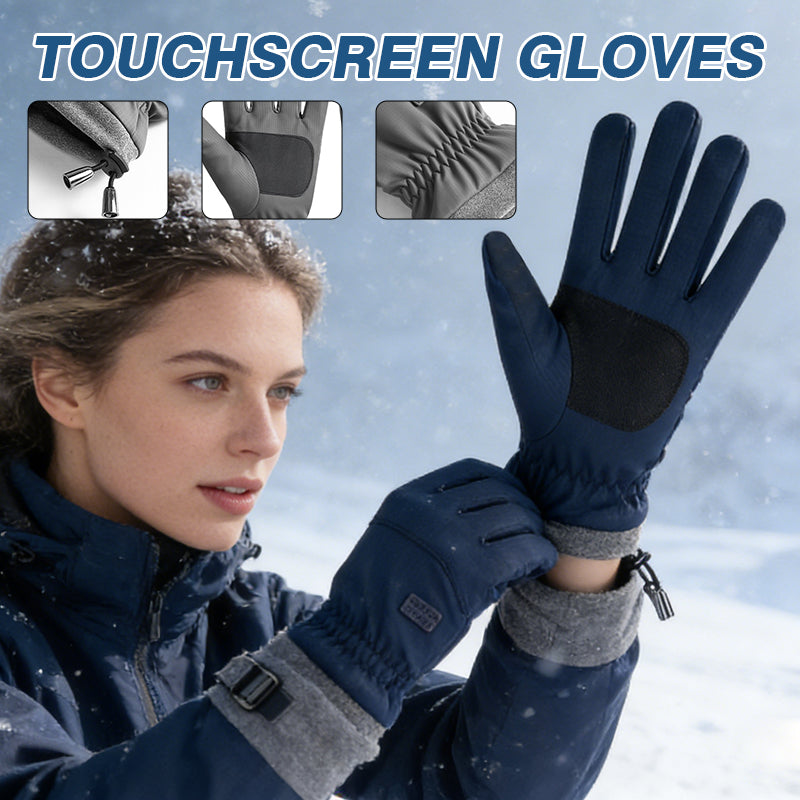 🧤✨ Winterhandschoenen met touchscreen – Fleece gevoerde waterdichte en winddichte handschoenen met volledige palm touch! ✨❄️