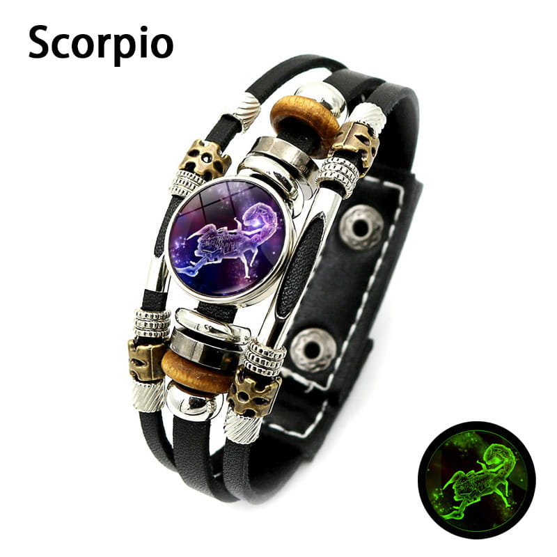 🌌 Armband med astrologiskt tecken som lyser upp i mörkret🌌