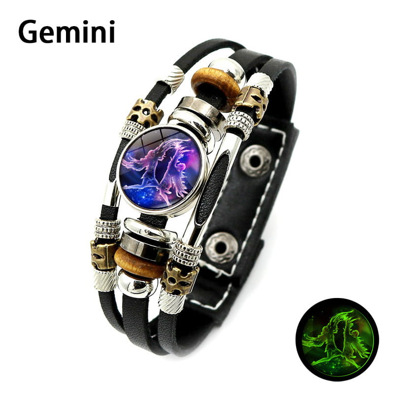 🌌 Armband med astrologiskt tecken som lyser upp i mörkret🌌