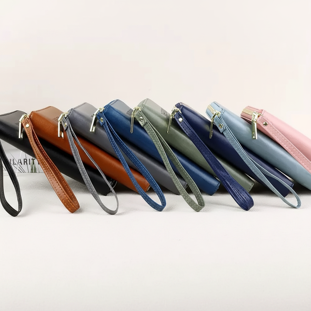 Multifunksjonell RFID-passlommebok
