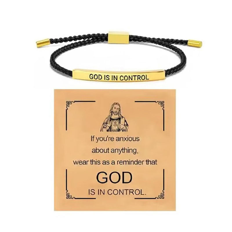 ✨📿 Vevde Armband i Rustfritt Stål – Motiverende Inspirasjonsarmbånd med Fjerningstrykk! ✨🦾