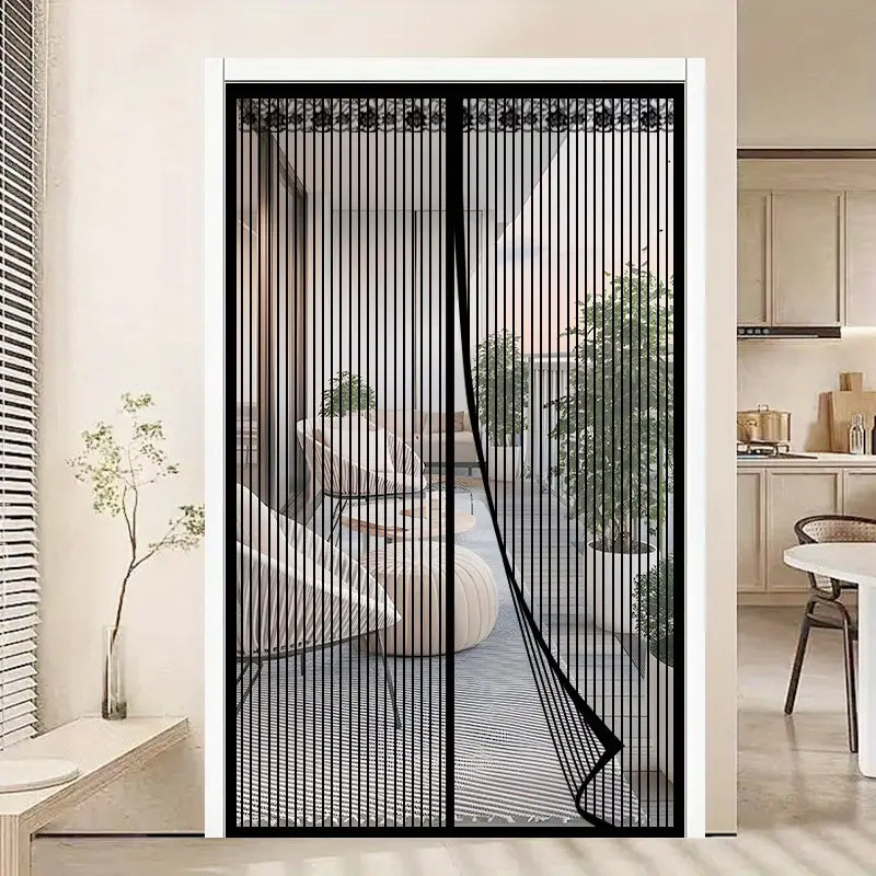 🦟 Hold skadedyr unna – installeres på 2 minutter! Dørgardin av magnetisk nett! 🚪✨