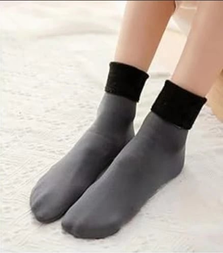 🔥🧦 Selvoppvarmende termosokker med fleecefôr – 30 °C varmeisolerende og fuktavvisende! ✨❄️