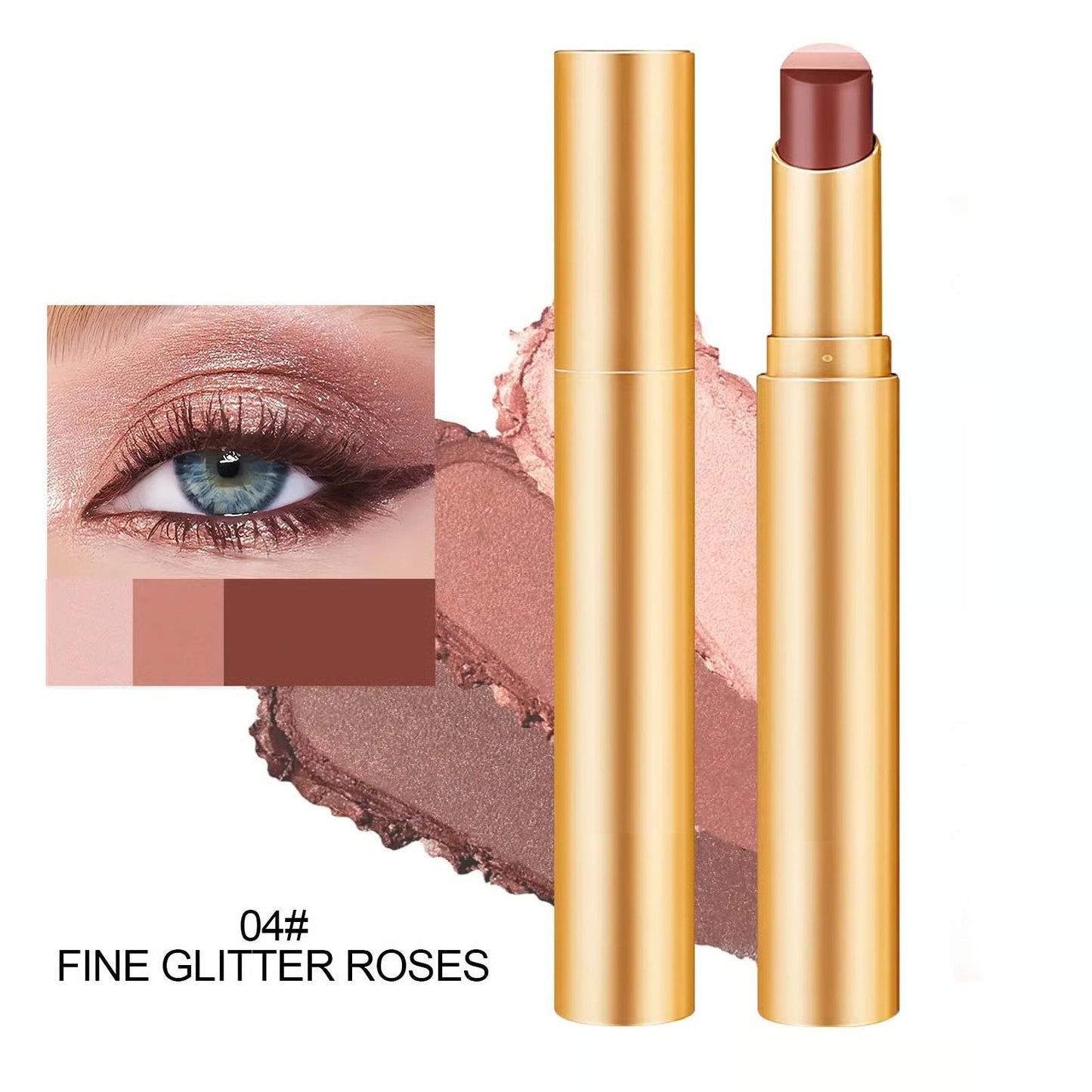 ✨3 øyenskyggestift med skyggekrem | Glatt og blendbar