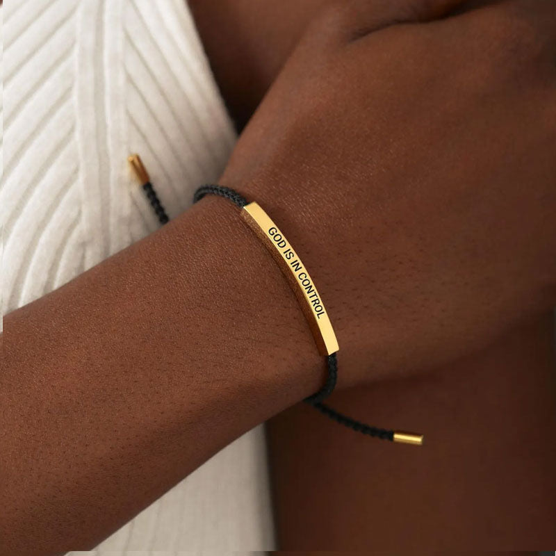 ✨📿 Vevde Armband i Rustfritt Stål – Motiverende Inspirasjonsarmbånd med Fjerningstrykk! ✨🦾