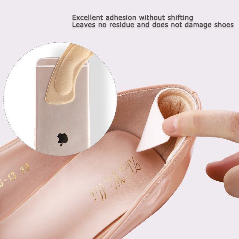 4D Anti-Blister Heel Grips - Slutt å skli og gnage (8 stk.)