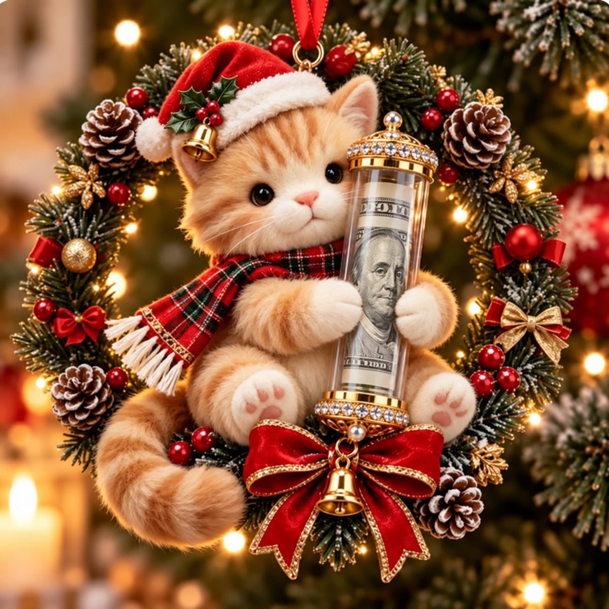 🎄 💵 En julepynt til en pengegave – ✨en genial måte å gi penger på i høytiden