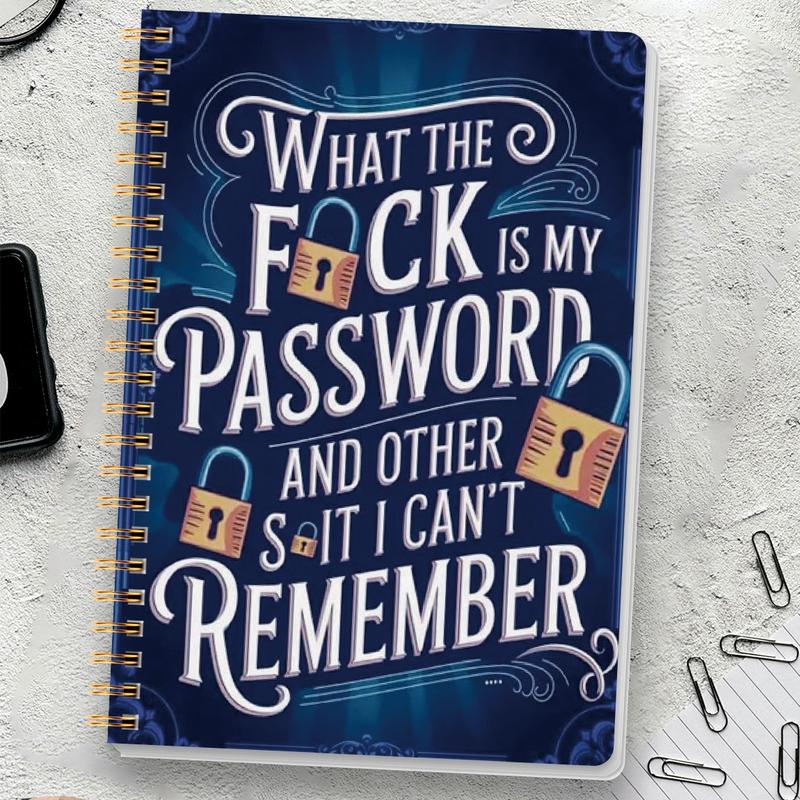 🔐✨ Fysisk Lösenordshanterare – Kompakt Offline Password Keeper för Hemmakontor & Säkerhet! ✨🗝️