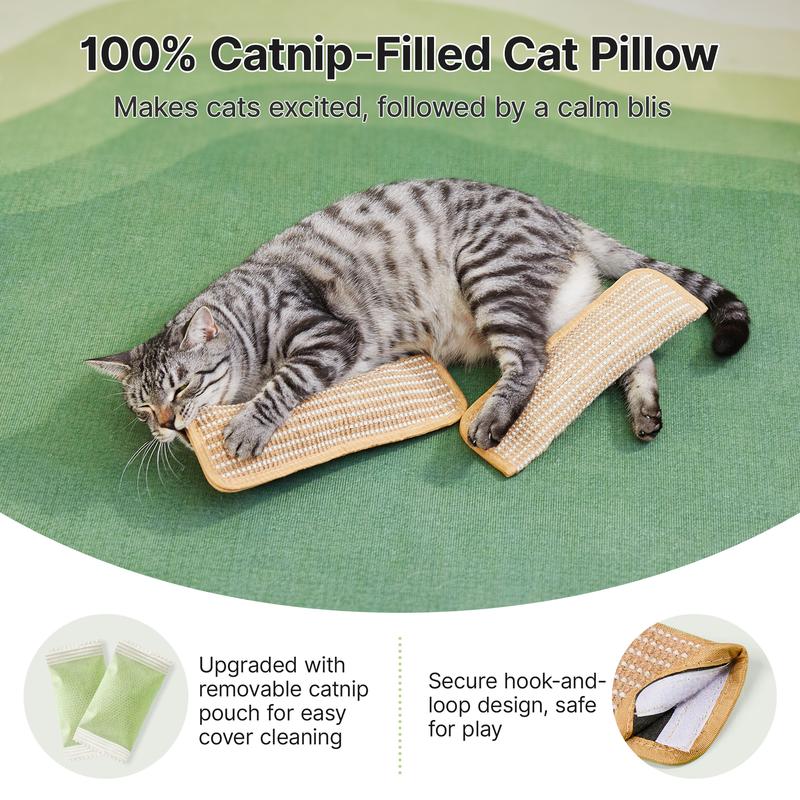 🔥🐱Interaktivt kattemynte-tyggeleke – Slutt med kjedsomhet og skåne møblene dine.