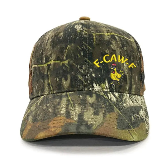 F-CAW-F Brodert snapback-cap i førsteklasses kvalitet med justerbar størrelse