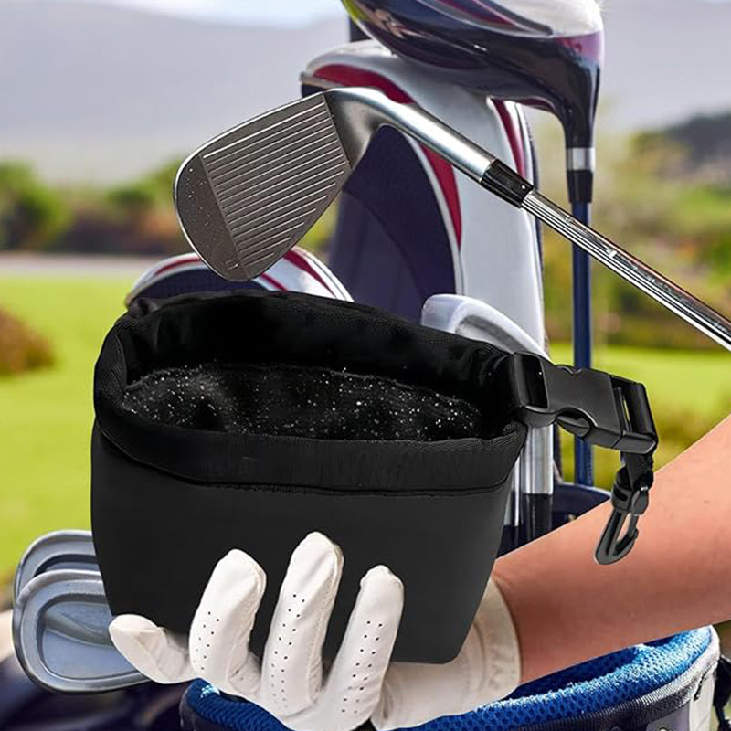🔥 Bärbar rengöringssats för golfbollar – Håll dina bollar alltid fläckfria