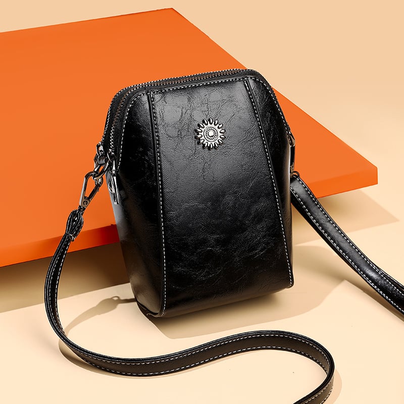 👜RETRO All-match vertikal mobilveske