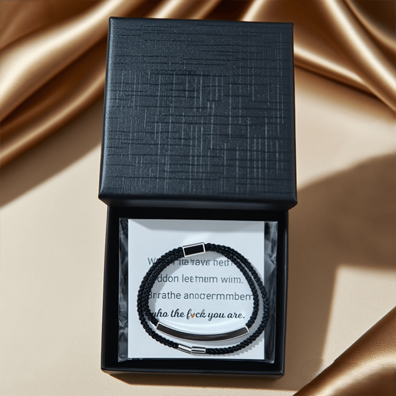 💖Inspirerende armbånd – En meningsfull påminnelse om å være sterk og holde ut