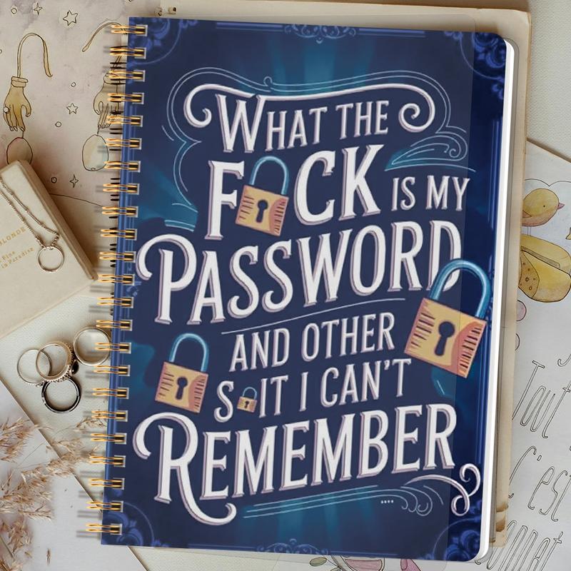 🔐✨ Fysisk Lösenordshanterare – Kompakt Offline Password Keeper för Hemmakontor & Säkerhet! ✨🗝️