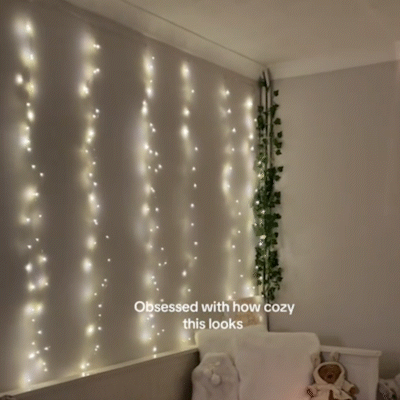 🎁Tidlig julesalg 49 % rabatt🎅LED-lyskjede, USB-drevet LED-lysgardin til gaveinnpakning