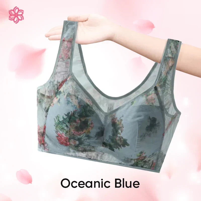 [Rika womenswear] - Ice Silk Lace Everyday Cooling Comfort BH