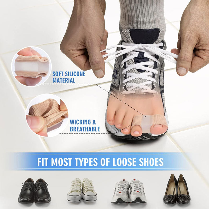 🦶✨ Tåseparator og bunionkorrigerer – smertefri lindring av hallux valgus og overlappende tær for kvinner og menn! ✨👟